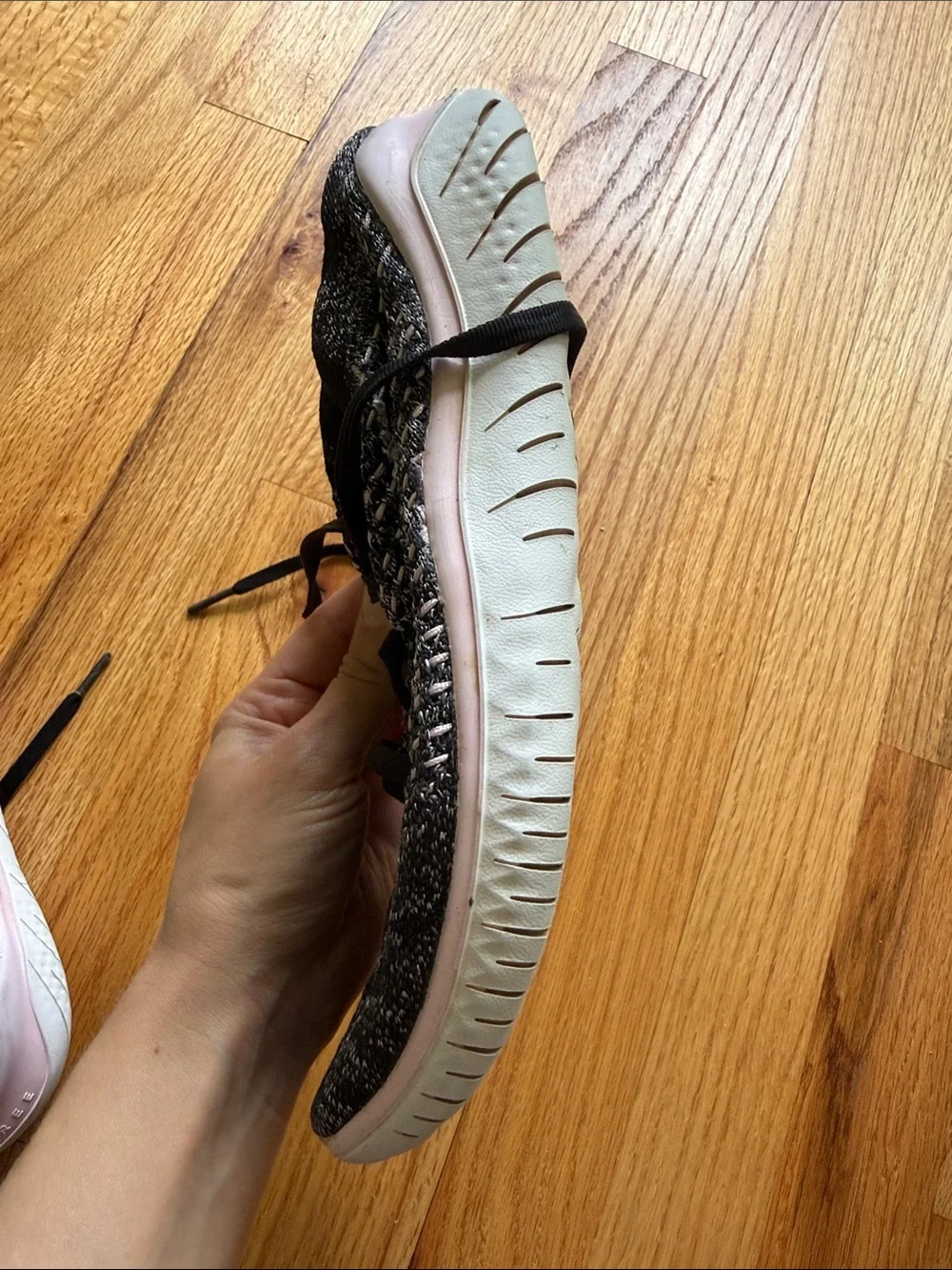 Nike Free RN flyknit running sneakers lightweight